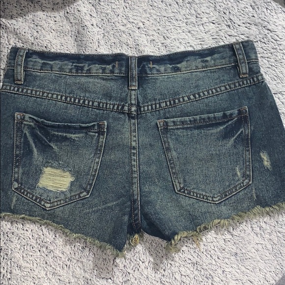 Free People Button Fly Shorts - Picture 5 of 5